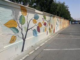 آغاز عملیات بازپیرایی بصری و نقاشی دیواری در سطح شهر اندیشه