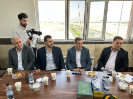 دیدار مدیران شهری باغستان با اعضای شورا به مناسبت روز ملی شوراها