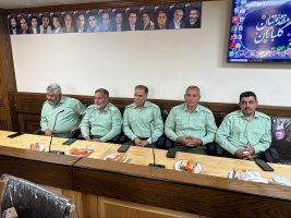 رونمایی از لباس سازمانی نیروهای شهرداری ملارد