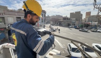 اجرای طرح تابش در شهر باغستان با هدف کاهش مصرف برق
