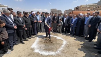 کلنگ‌زنی جایگاه دو منظوره بنزین و CNG در شهر باغستان